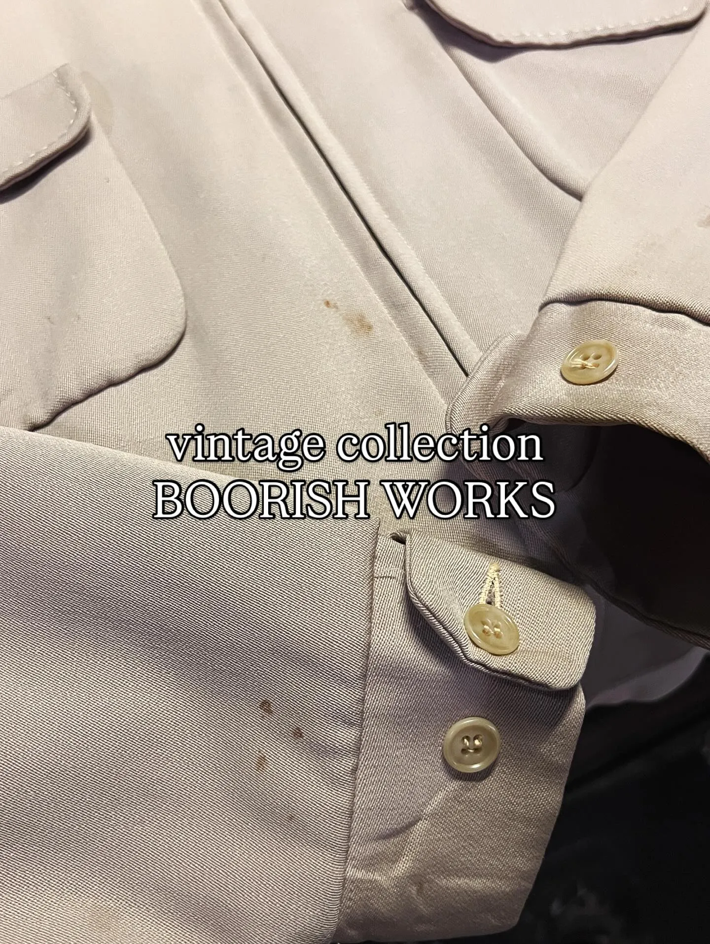 vintage collection BOORISH WOR...