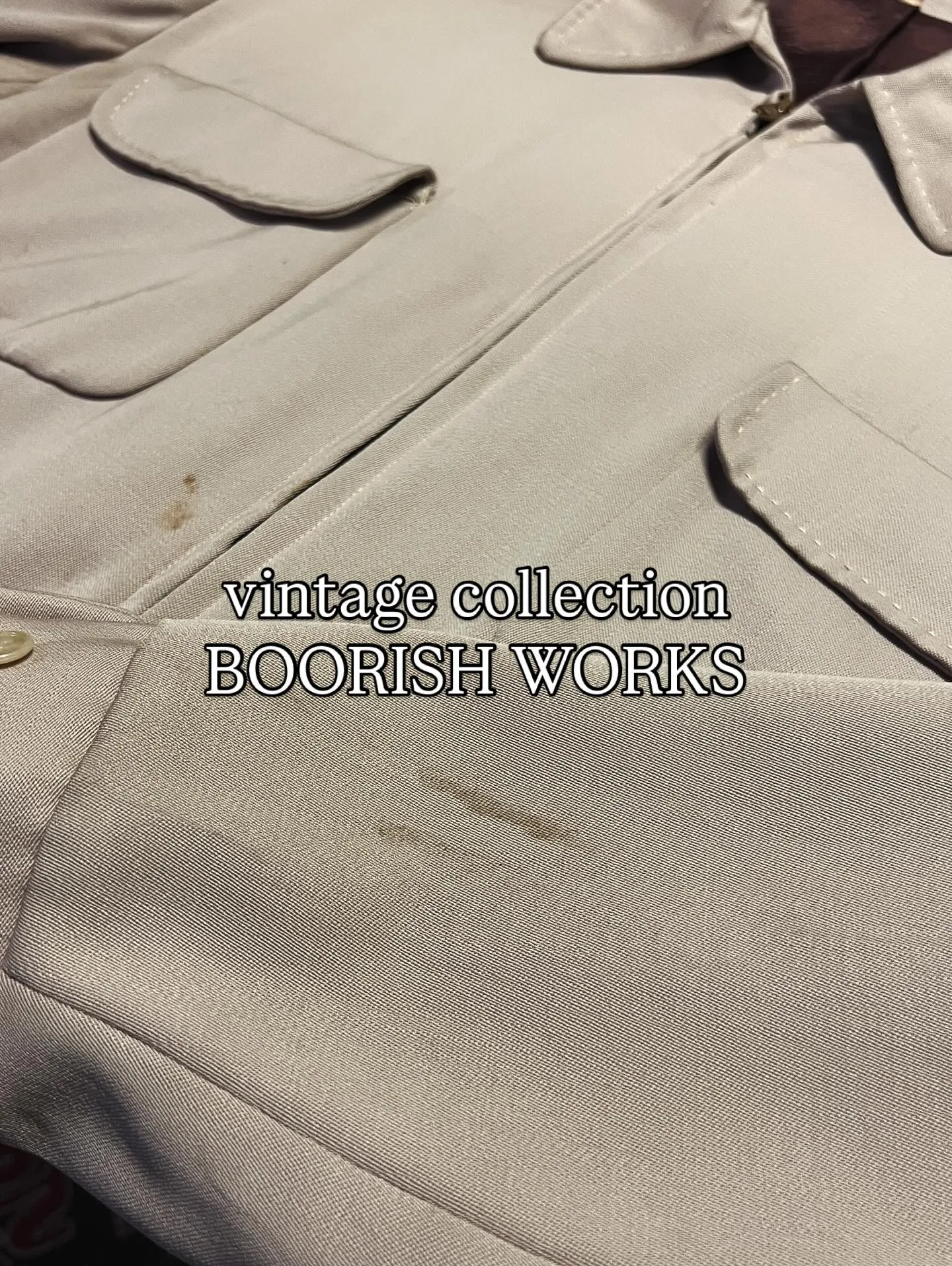 vintage collection BOORISH WOR...