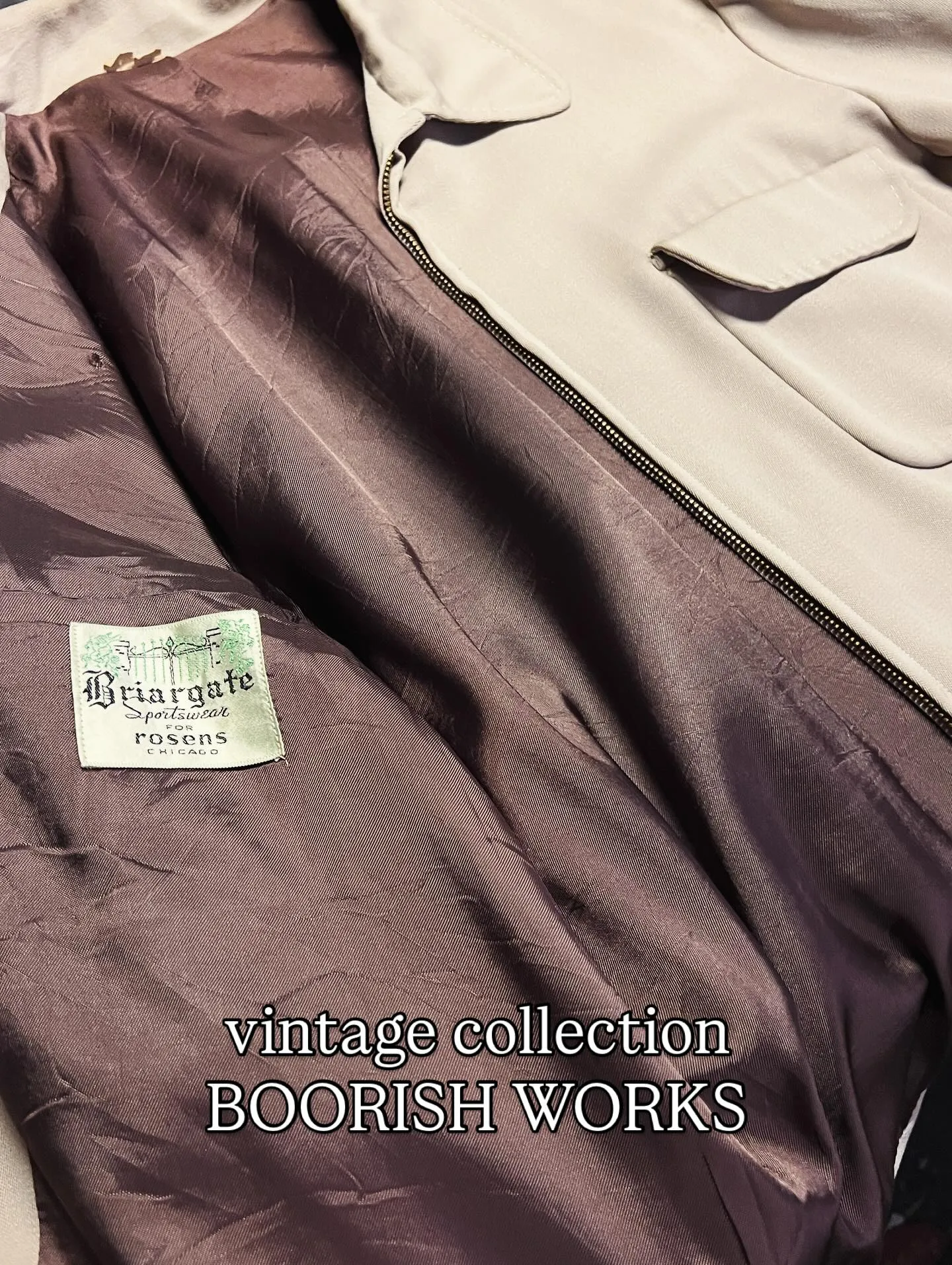 vintage collection BOORISH WOR...