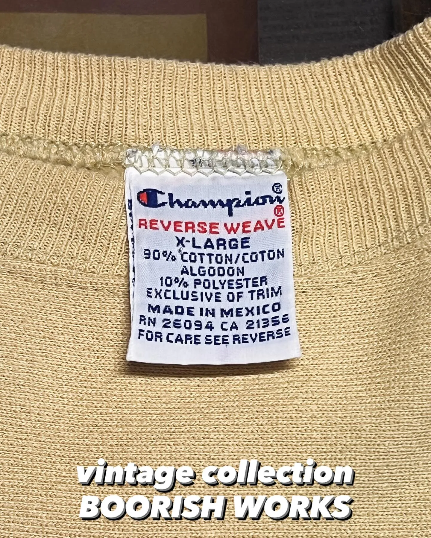 vintage collection BOORISH WOR...