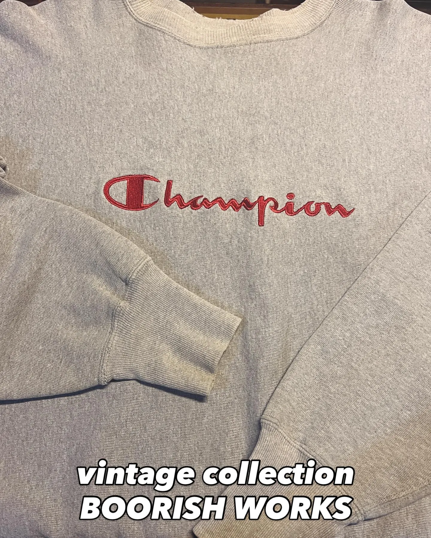 90s Champion Reverse Weave 杢グレ...