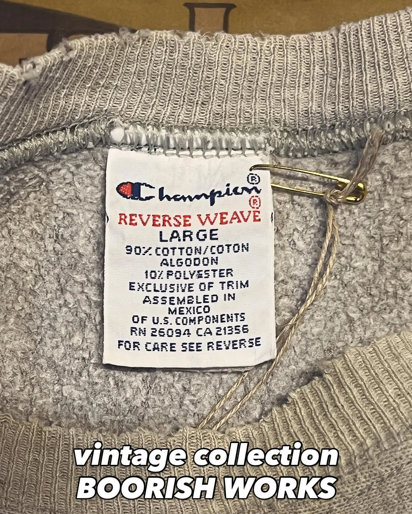 90s Champion Reverse Weave 杢グレ...