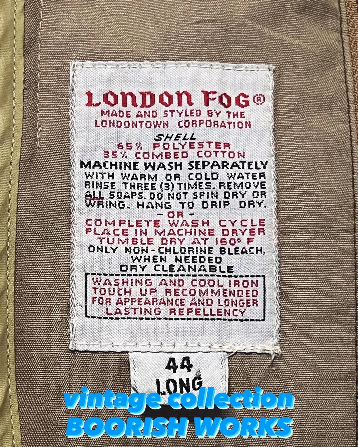 vintage collection BOORISH WOR...