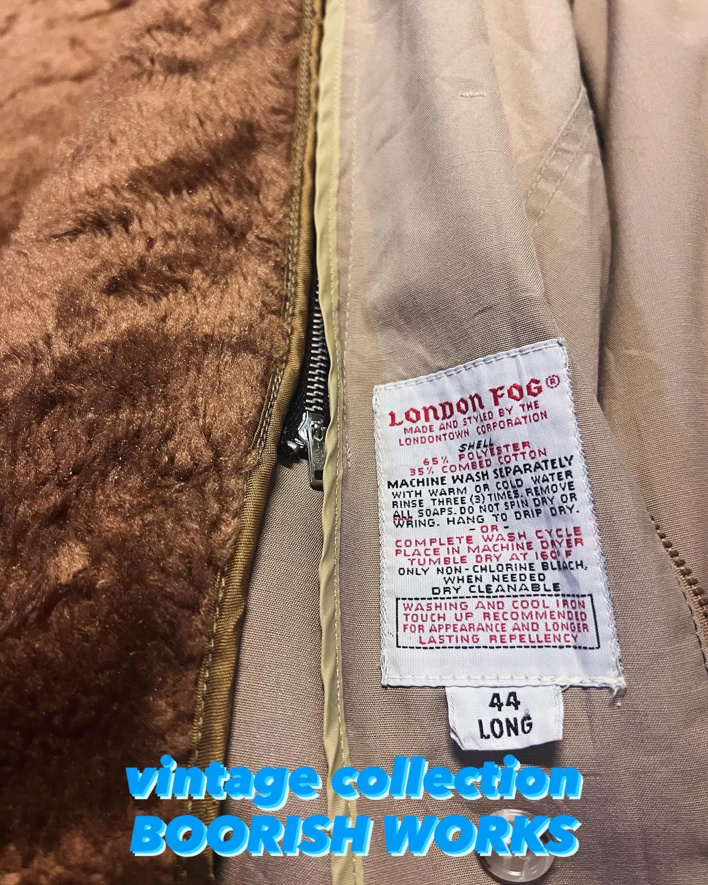 vintage collection BOORISH WOR...