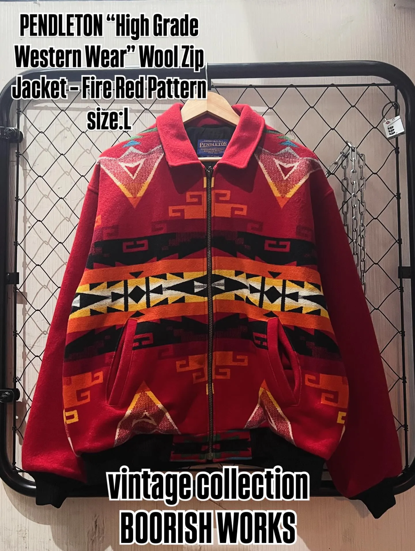 Vintage 90s PENDLETON “High Grade Western Wear” Wool Jacket / Made in USA